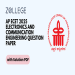 AP ECET 2025 Electronics And Communication Engineering Question Paper with Solution PDF